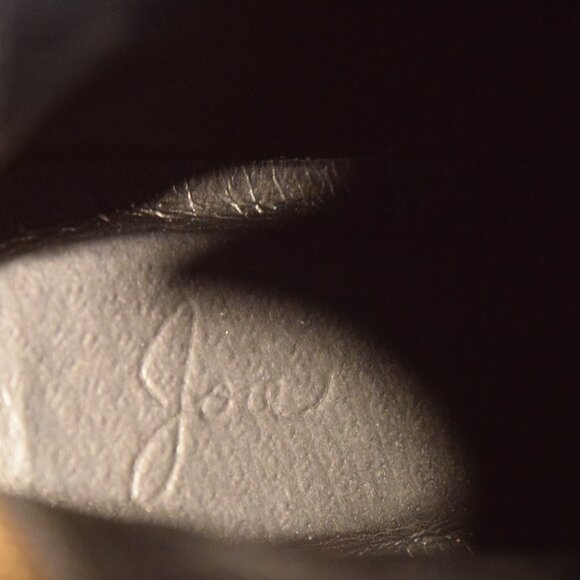 Joie Leather Biker Lace Up Combat Boots Size 37 Womens Excellent Used Condition! - Picture 6 of 10